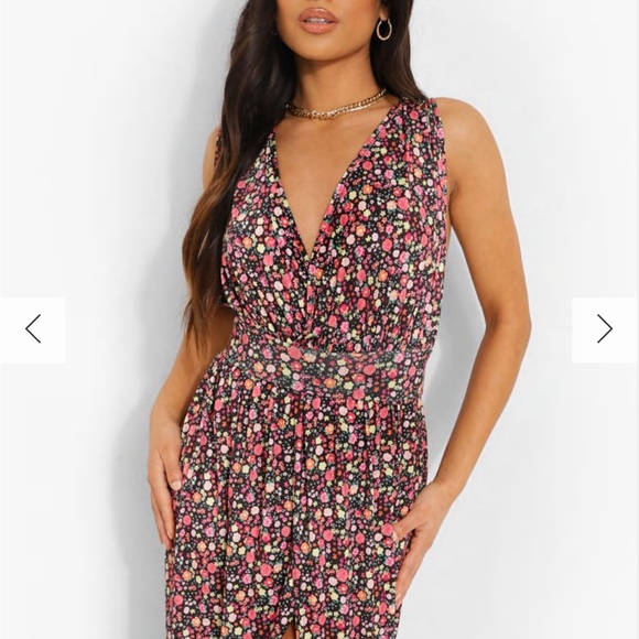 Boohoo maxi floral dress - Picture 3 of 8
